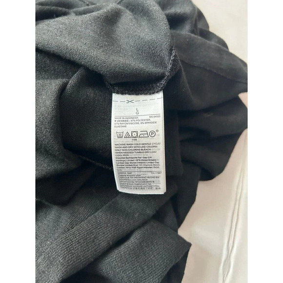 NWT Gap Women’s Dress Black size Large - Picture 4 of 6